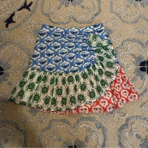 Farm Rio NWT Stamp Mix Mini Skirt